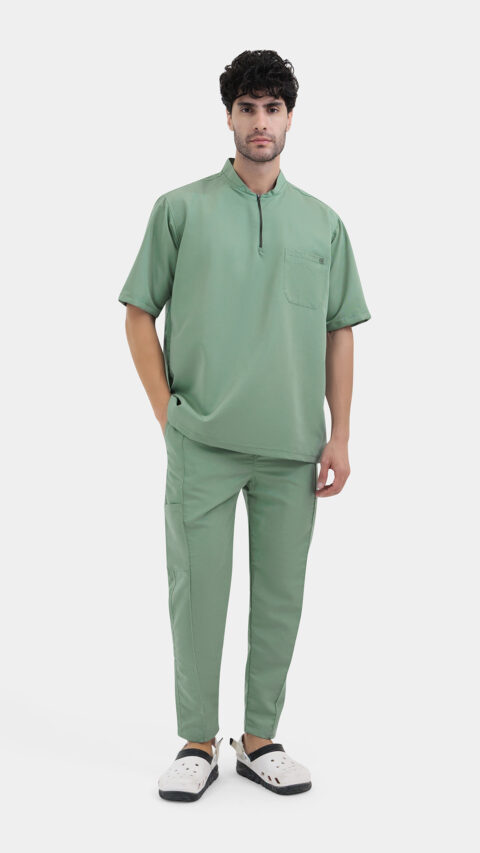 طقم سكرب - أخضر نعناعي