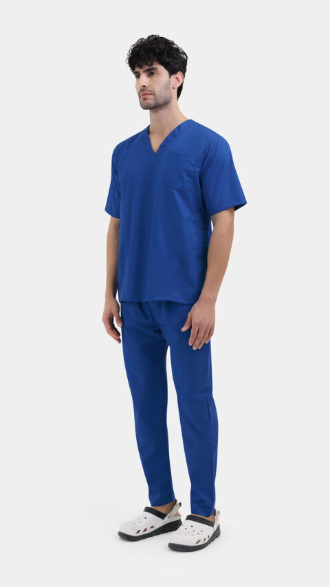 طقم سكرب - أزرق ملكي