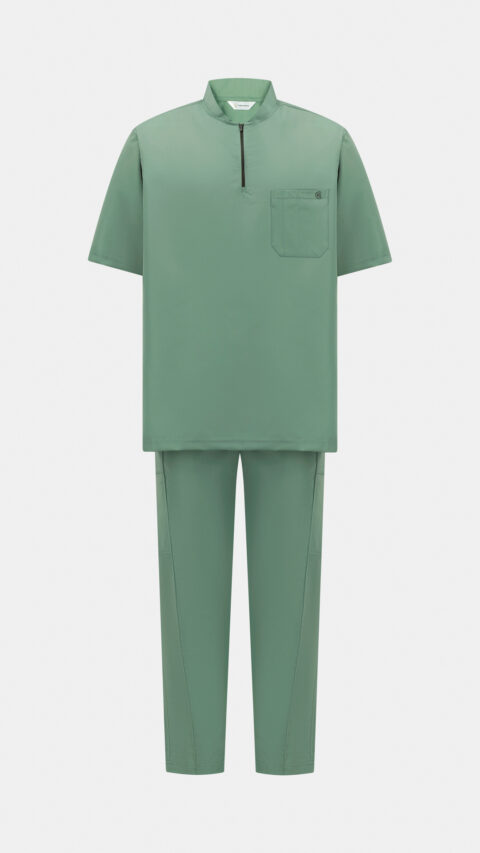 طقم سكرب - أخضر نعناعي