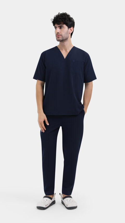 طقم سكرب - أزرق كحلي