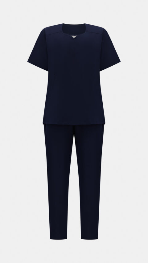 طقم سكرب - أزرق كحلي