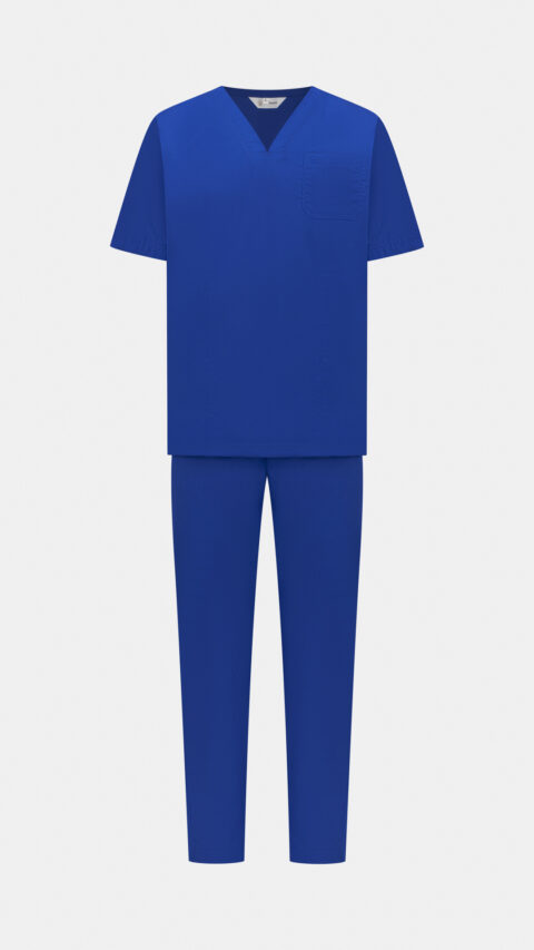 طقم سكرب - أزرق ملكي